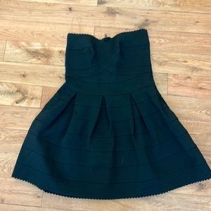 Bandage strapless mini dress, size L